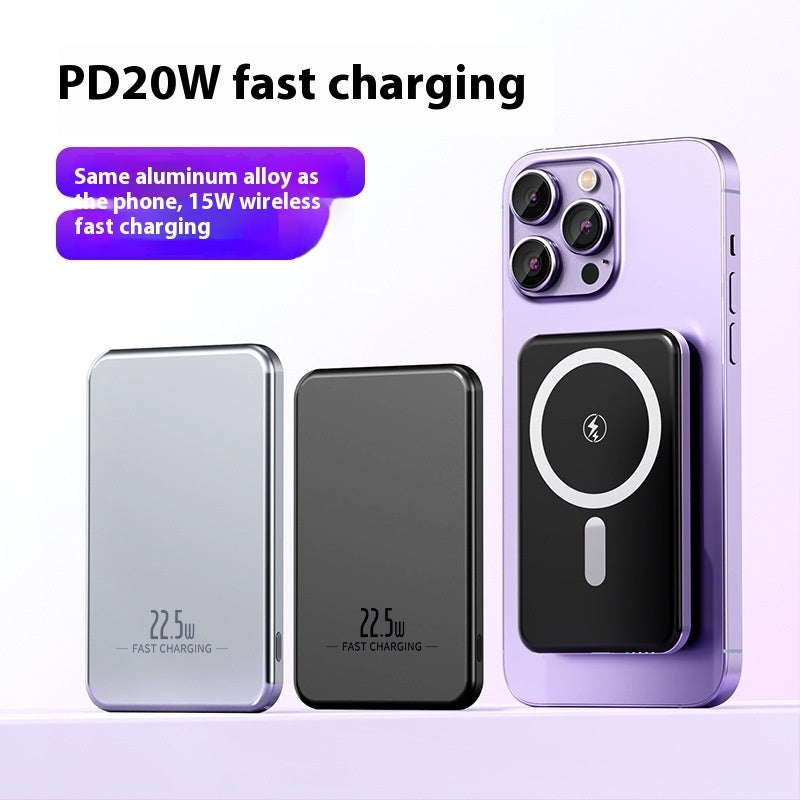 'Magsafe Magnetic 15W Wireless Fast Charge Power Bank Ultra-Thin - PryTheory