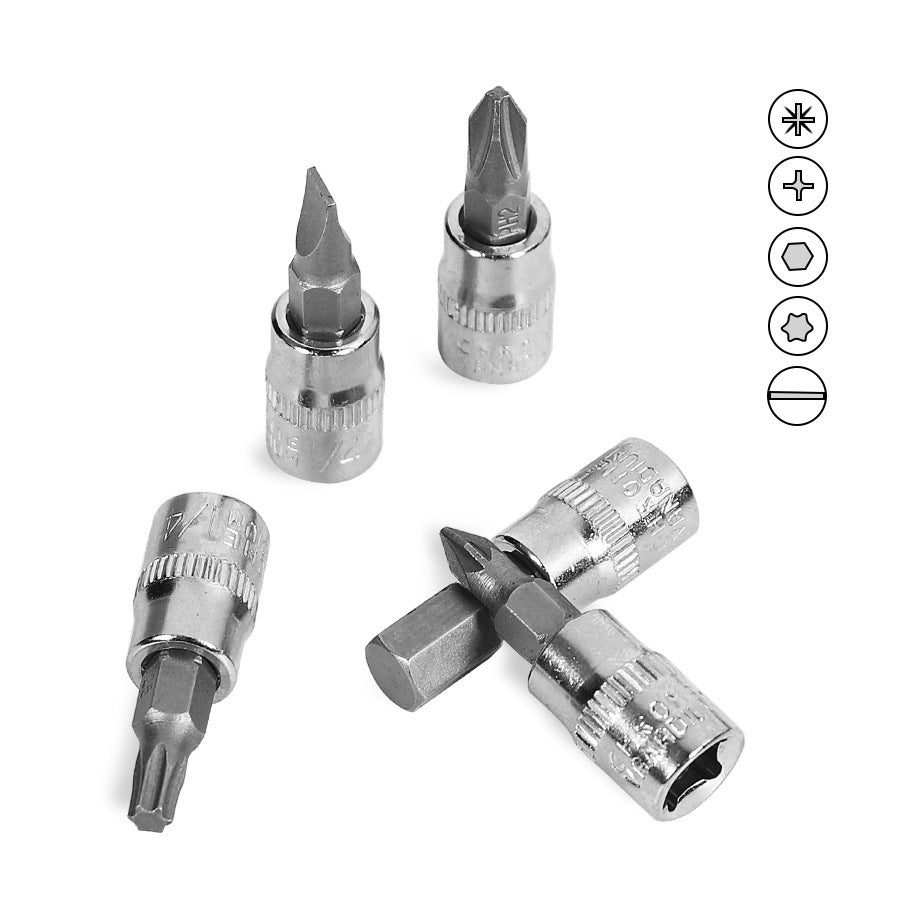 46pc/Inch Socket Set Car Repair Tool Ratchet Torque Wrench Combo Tools Kit Auto Repairing Tool Set - PryTheory