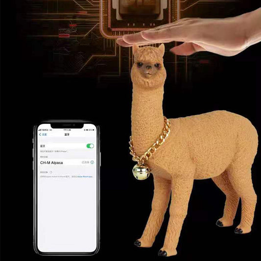 Cartoon Alpaca Card FM Radio/ Wireless Subwoofer Sound Box For PC Computer Audio Center. - PryTheory