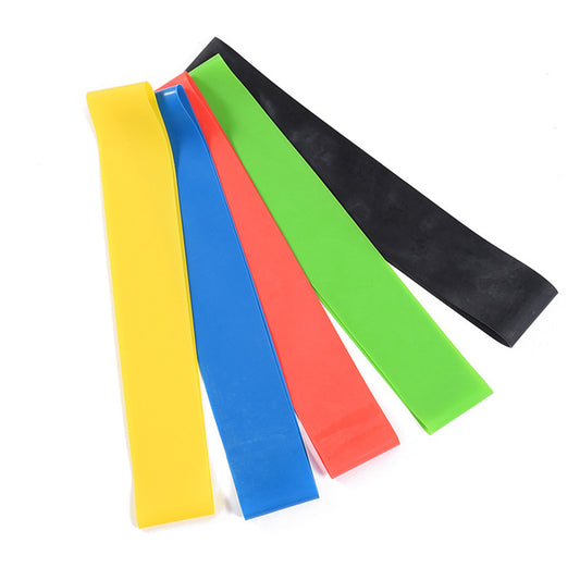 5 Level Resistance Rubber Bands Yoga Training Elastic Bands - PryTheory