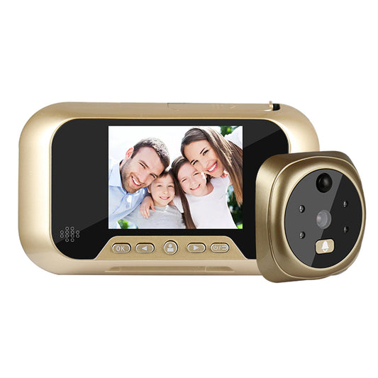 2.8 Inch Infrared Night Vision Camera Video Intelligent Electronic Peephole Visual Peephole Doorbell. - PryTheory