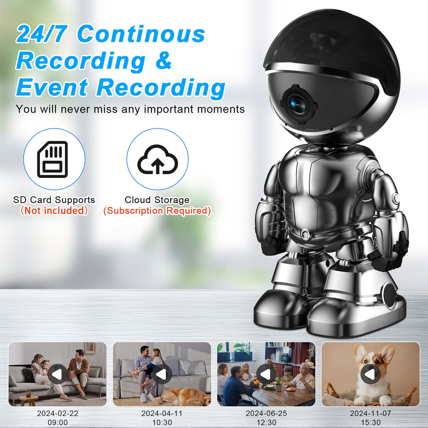 Smart Robot Camera 3MP IP