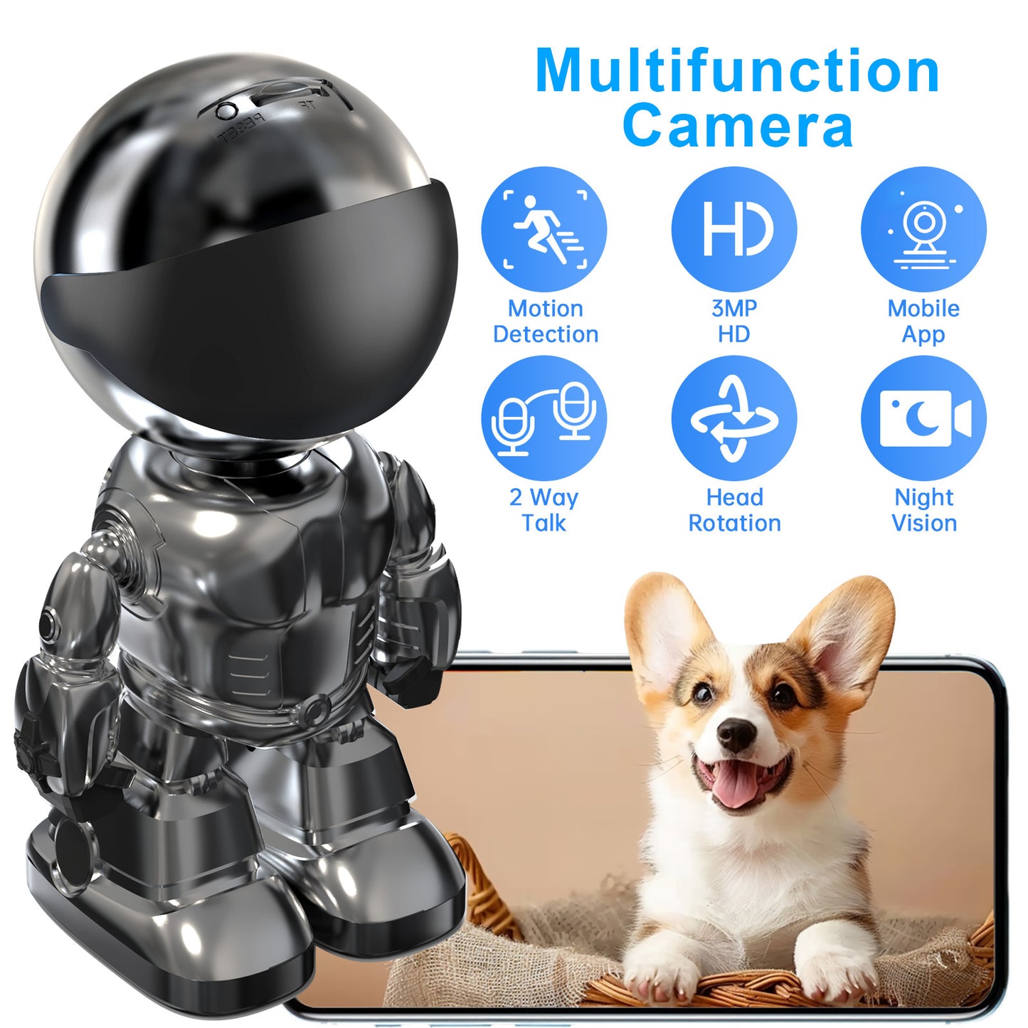 Smart Robot Camera 3MP IP