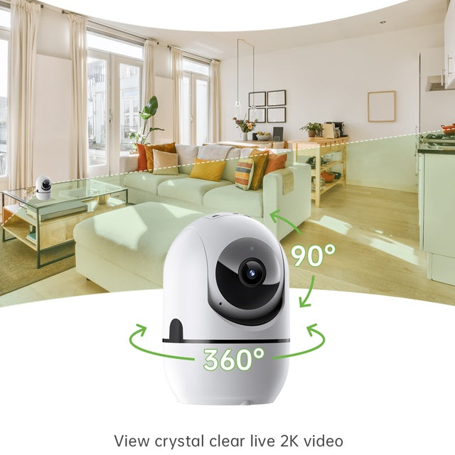 2-way Video Call  PTZ WIFI Security Cam