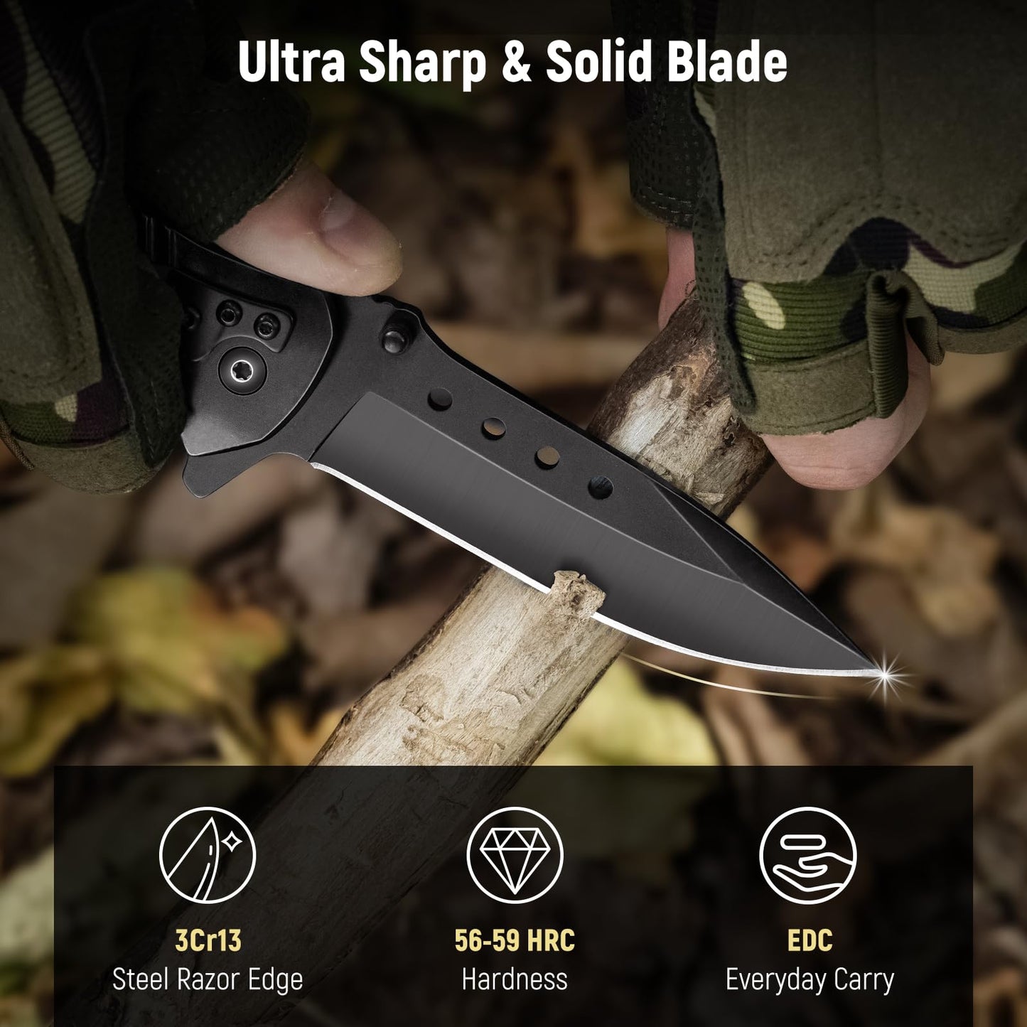 Pocket Folding Knive with Clip