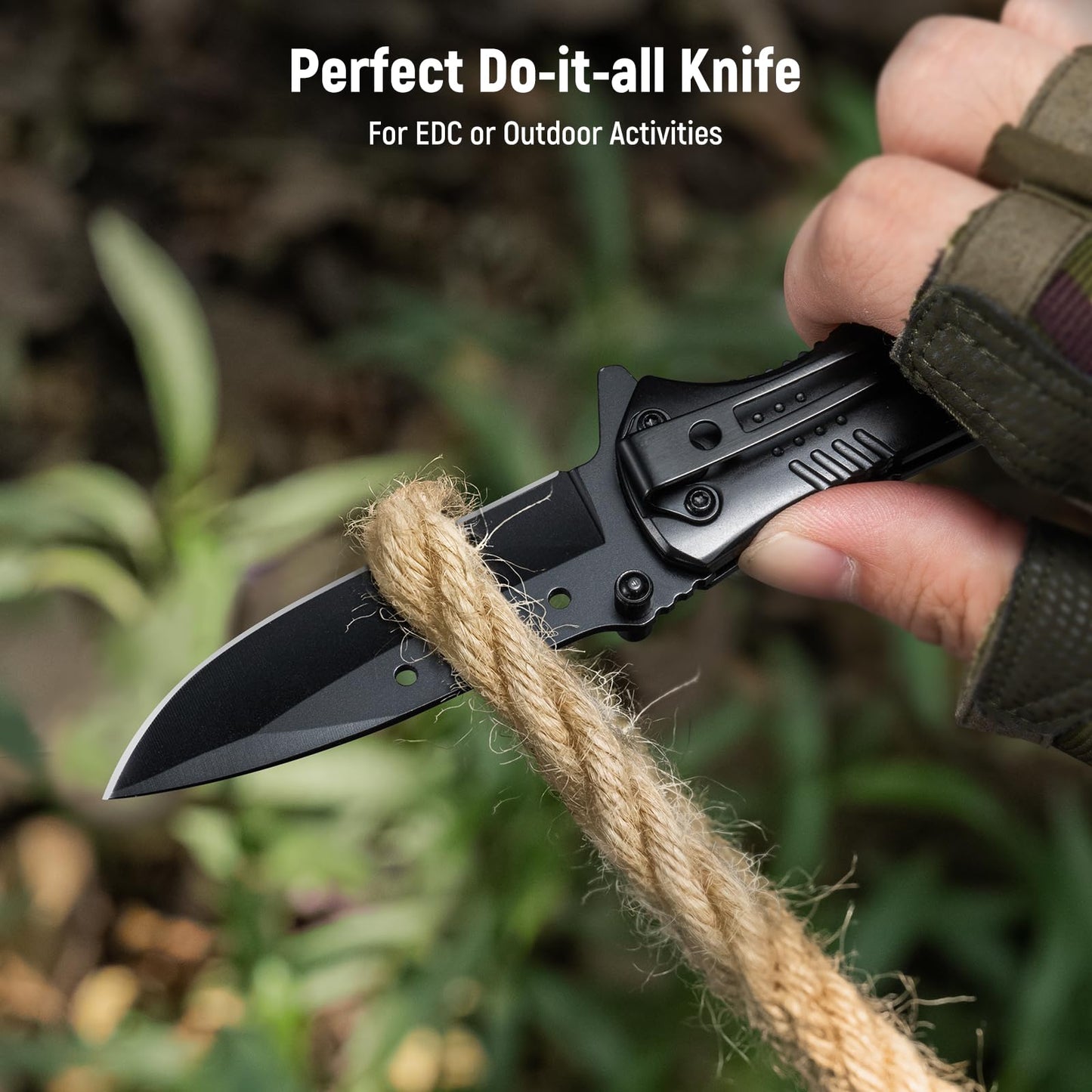 Pocket Folding Knive with Clip
