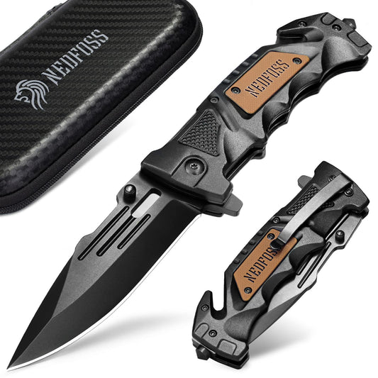 NedFoss Folding Knife DA75, 3 in 1