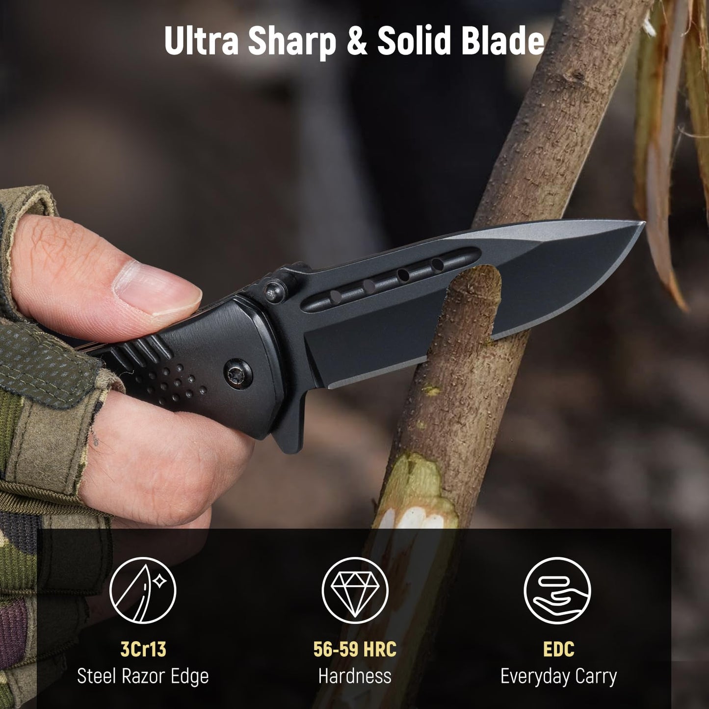 Pocket Folding Knive with Clip