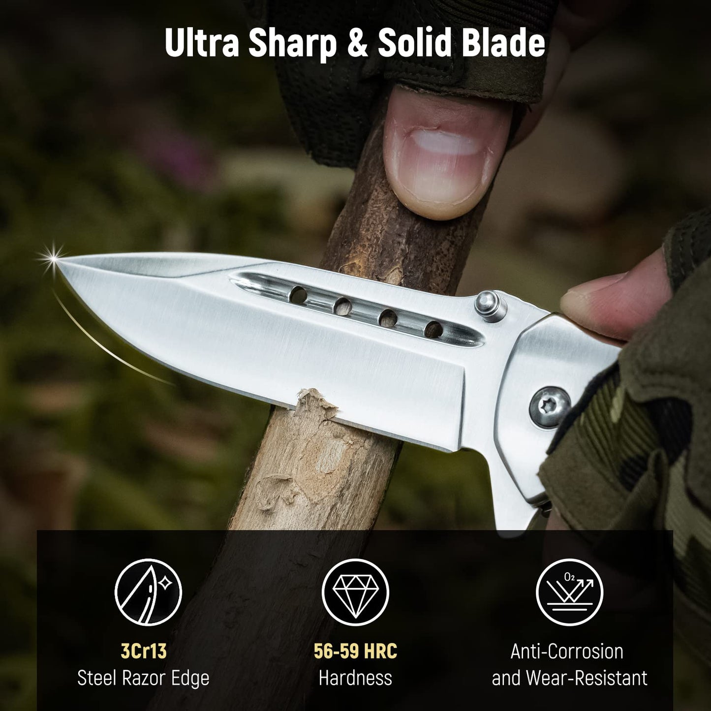 Pocket Folding Knive with Clip