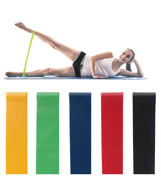 5 Level Resistance Rubber Bands Yoga Training Elastic Bands - PryTheory