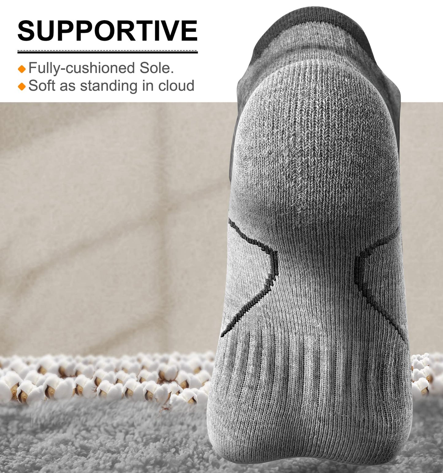 KEMISANT (6 Pairs)-Arch Compression Support