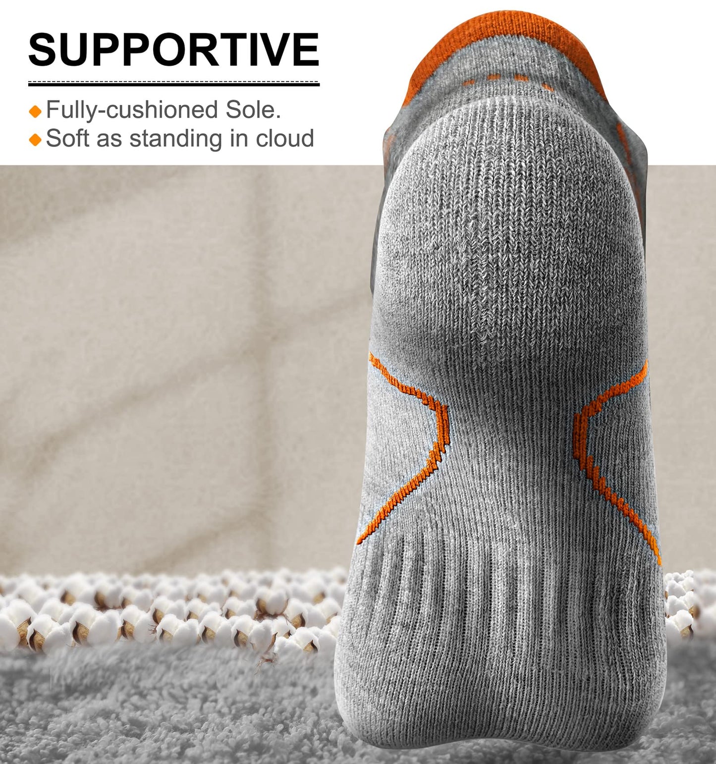 KEMISANT (6 Pairs)-Arch Compression Support