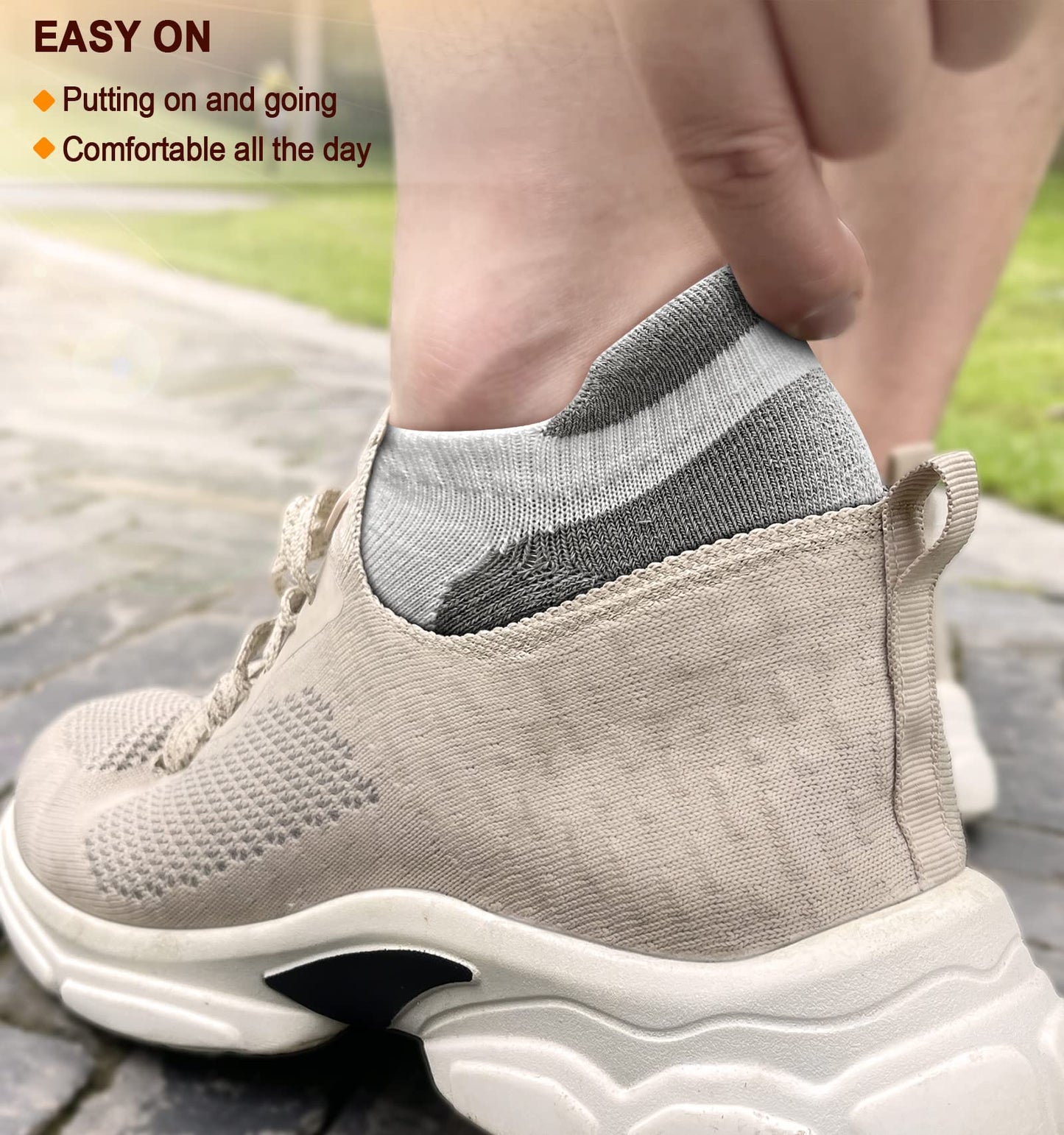 KEMISANT (6 Pairs)-Arch Compression Support