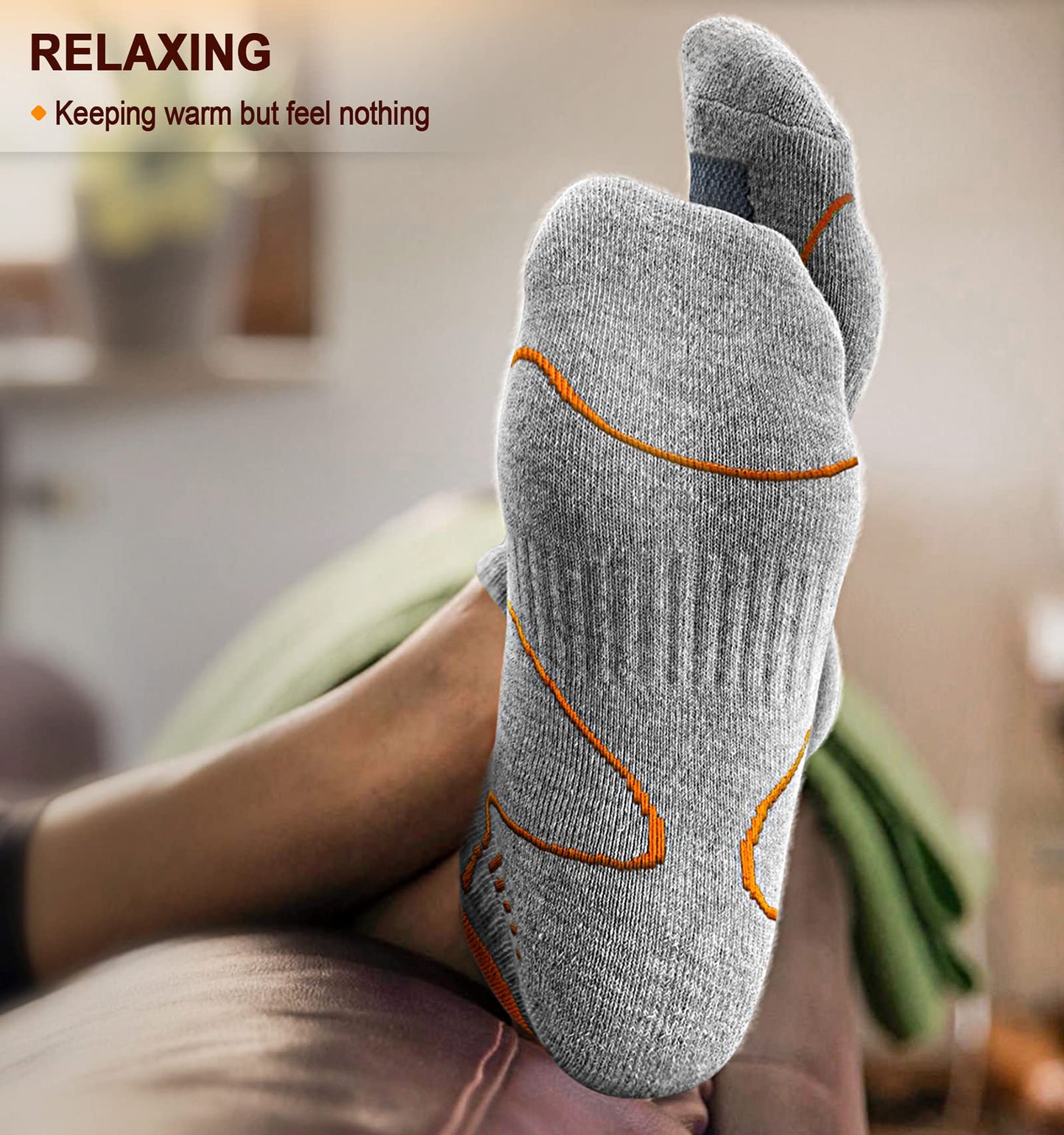 KEMISANT (6 Pairs)-Arch Compression Support