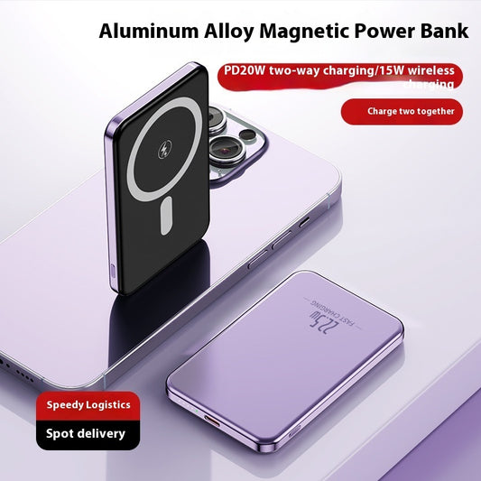 'Magsafe Magnetic 15W Wireless Fast Charge Power Bank Ultra-Thin - PryTheory