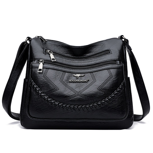 .Shoulder Bag Soft Leather Large Capacity - PryTheory