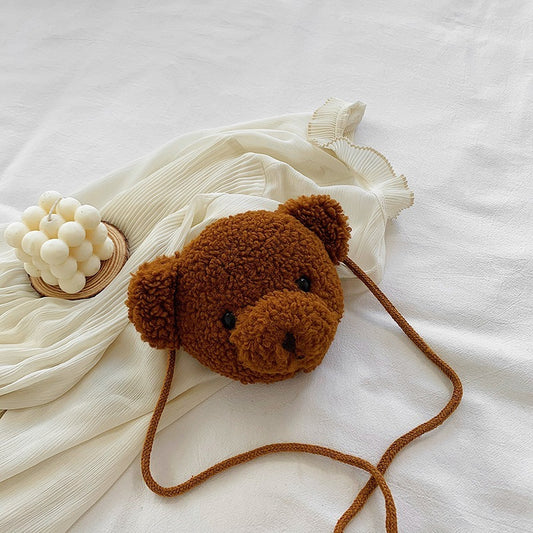 Cartoon Soft Cute Single Shoulder Plush Bag - PryTheory